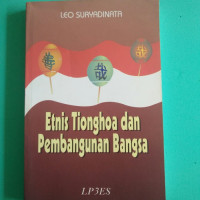 Image of Etnis Tionghoa Dan Pembangunan Bangsa