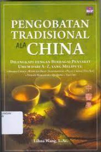 Pengobatan Tradisional Ala China