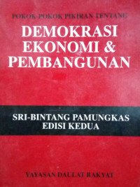 Pokok-Pokok Pikiran Tentang Demokrasi