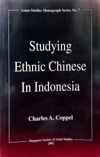 Image of Studying Ethnic Chinese In Indonesia